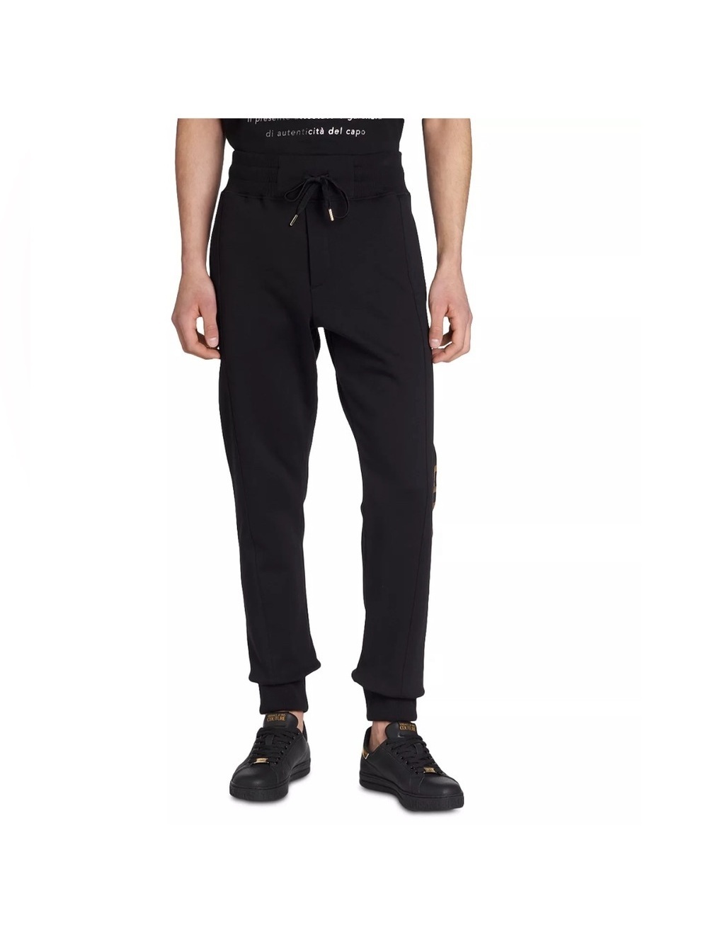 NWT Versace Jeans Couture High Waist Logo Sweatpants, Men’s Size XXL Retail $300